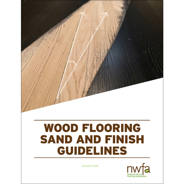 Wood Flooring Sand and Finish Guidelines