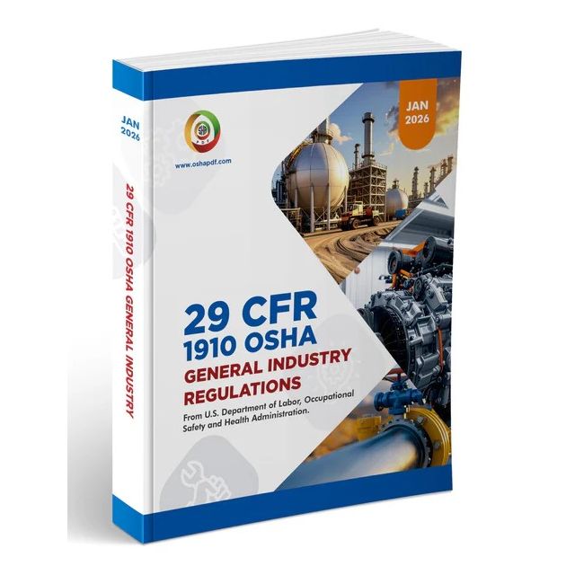 OSHA 1910 General Industry January 2026 Book