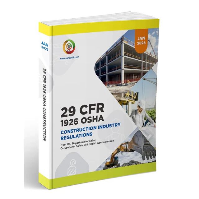 OSHA 1926 Construction Industry January 2026 Book