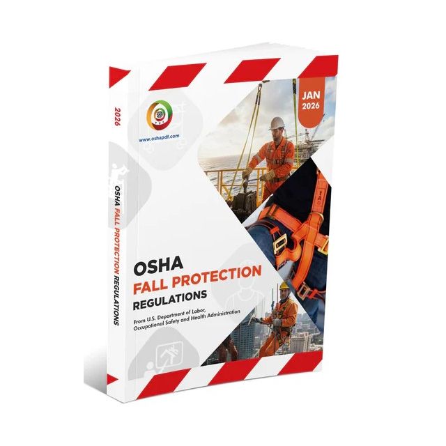 OSHA Fall Protection Regulations Book - January 2026