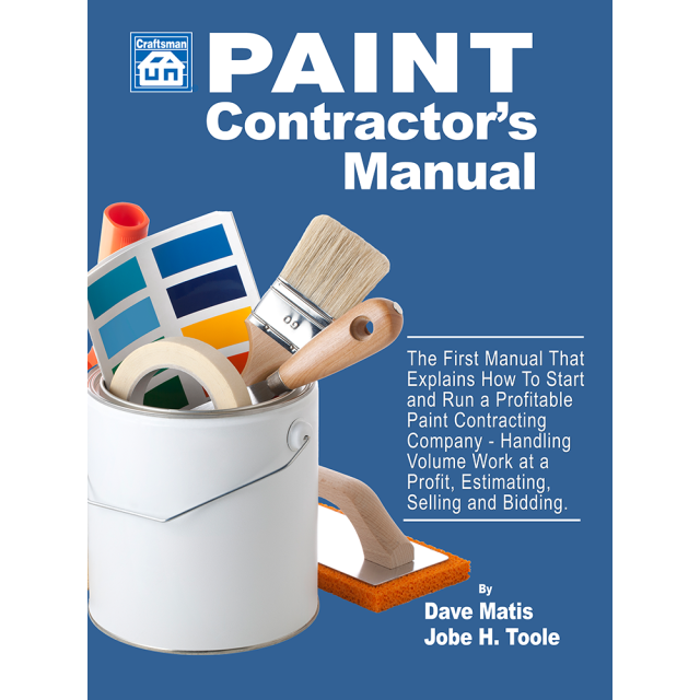 Paint Contractor&#039;s Manual