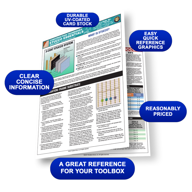 Stucco Essentials Quick-Card