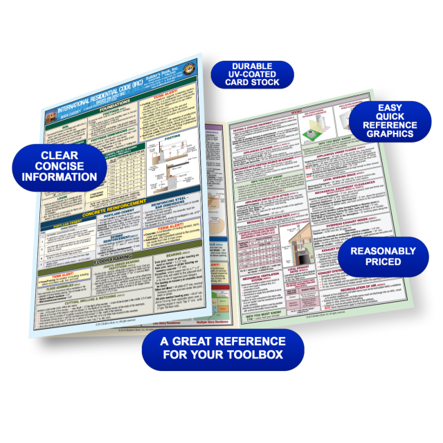 2012 International Residential Code (IRC) Quick-Card