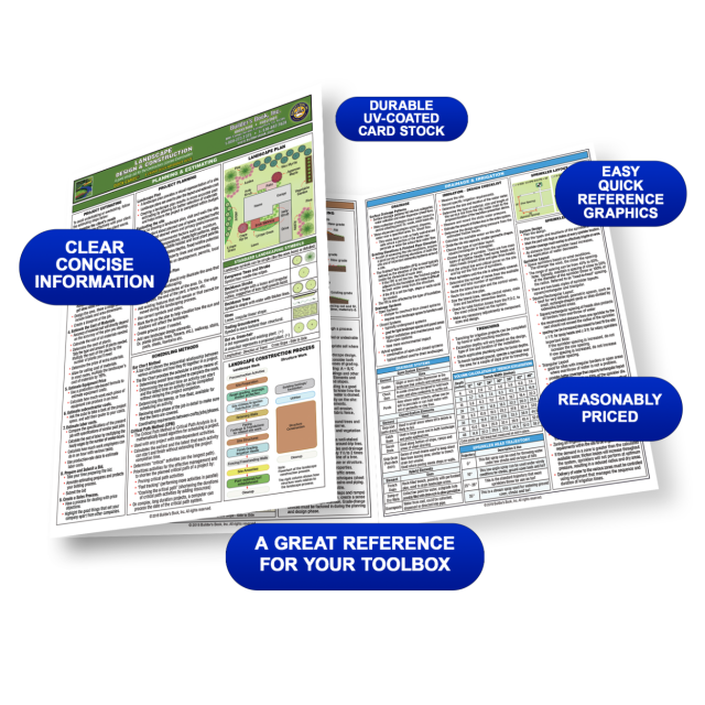 Landscape Design and Construction Quick-Card