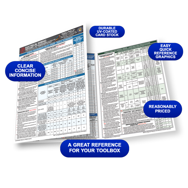 Electrical Wiring Based on 2017 NEC Wiring Methods &amp; Materials Quick-Card