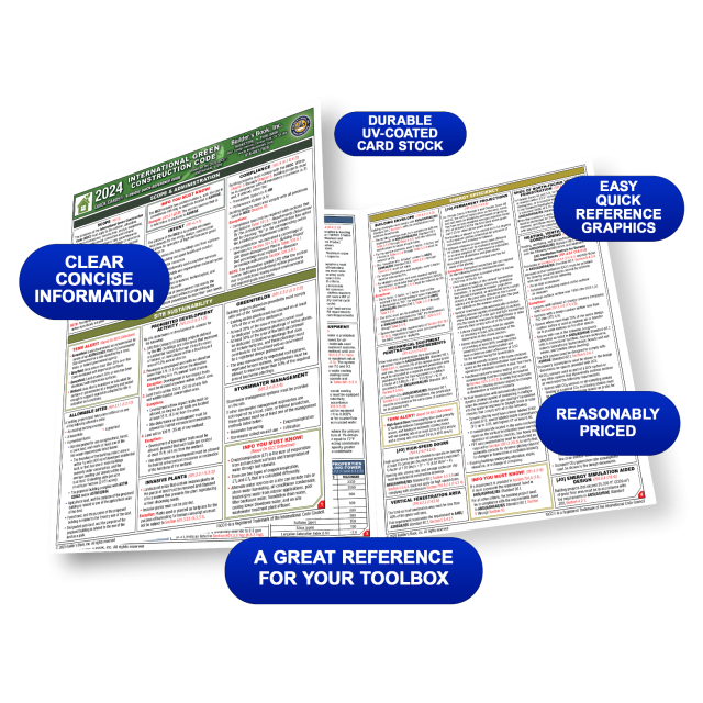 2024 International Green Construction Code Quick-Card