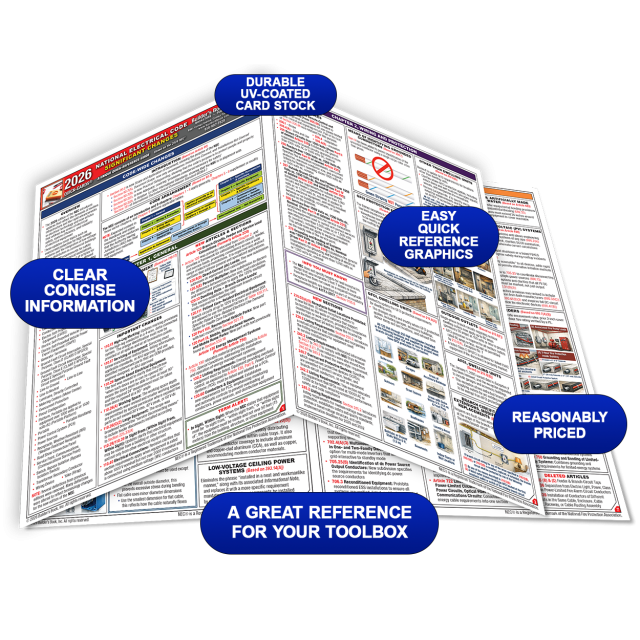 National Electrical Code Significant Changes Quick-Card Based on the NEC 2026 (PRE-ORDER)