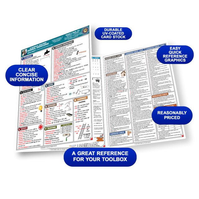 General Building, General Knowledge Quick-Card