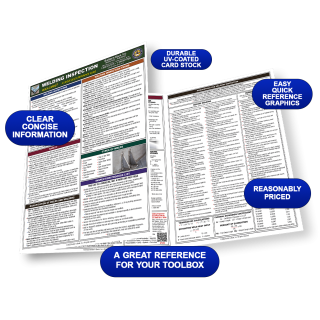 Welding Inspection Quick-Card 