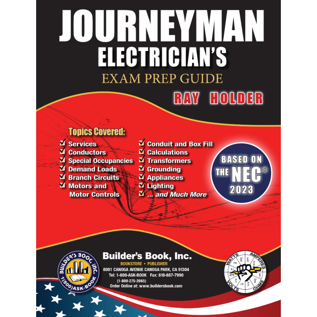2023 Journeyman Electrician&#039;s Exam Prep Guide By Ray Holder