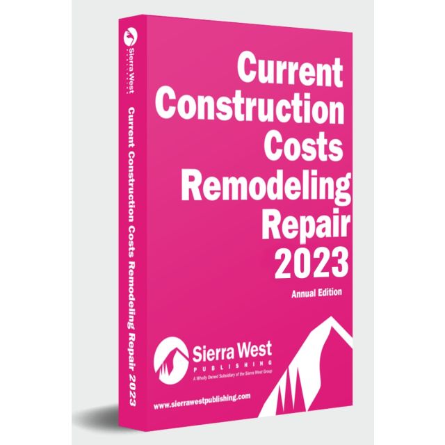 2023 Current Construction Costs Remodeling/Repair