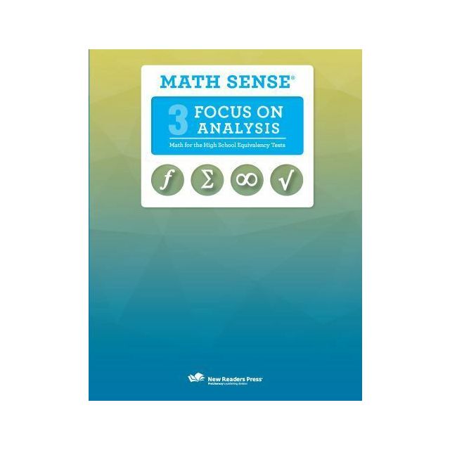 Math Sense Book 3: Focus on Analysis – Student Edition