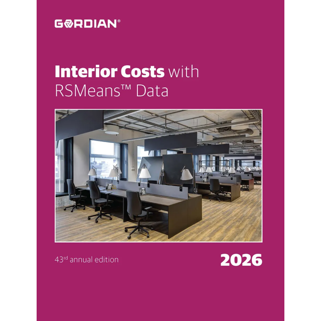 2026 Interior Costs Book With RSMeans Data