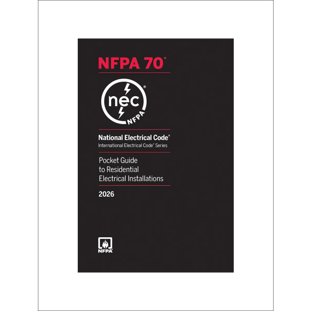 NEC Pocket Guide to Residential Electrical Installations