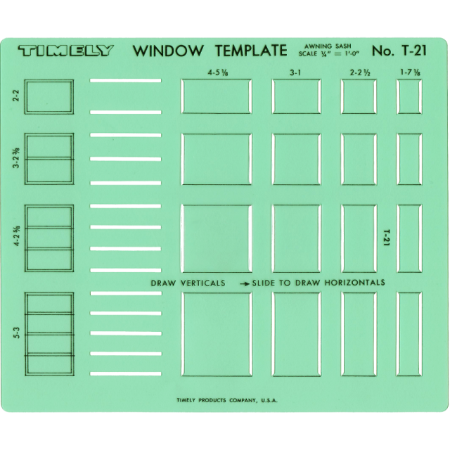 AWNING WINDOWS 1/4 in. 