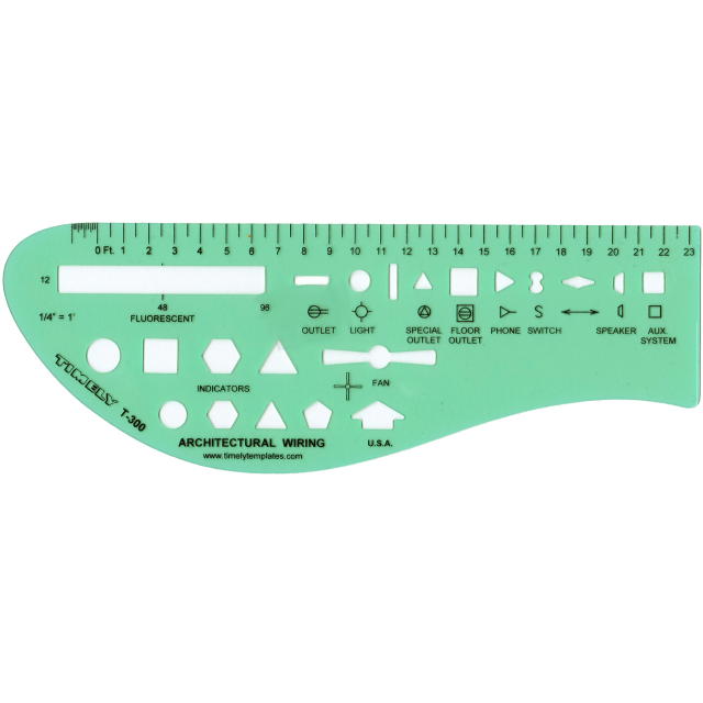 ARCHITECTURAL WIRING 1/4  In. SCALE