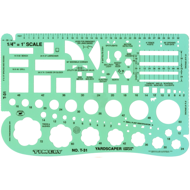 LANDSCAPE - 1/4 In. SCALE