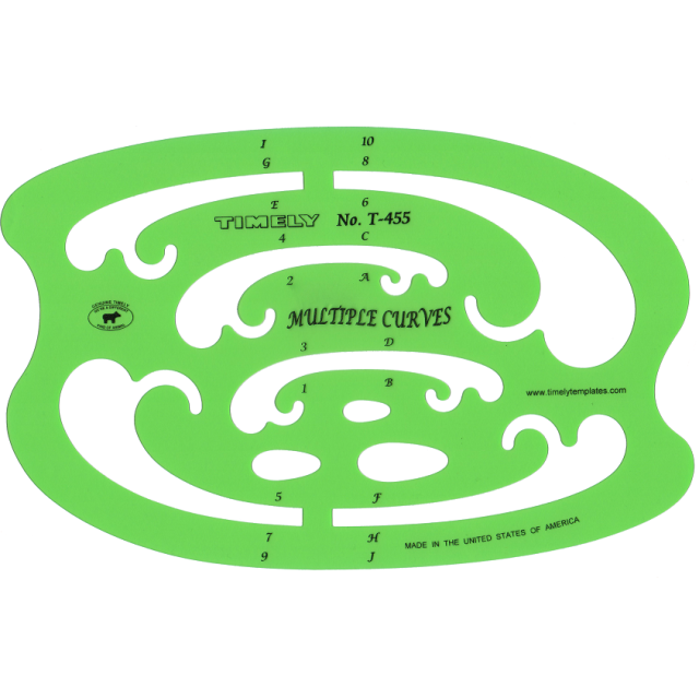 Multiple Curves Template - Timely Templates