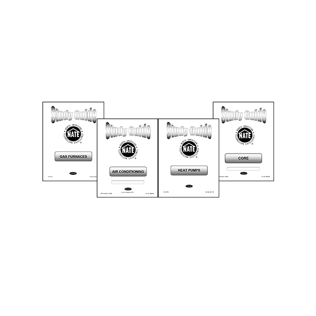 Carrier NATE Study Guides Combo 1-4