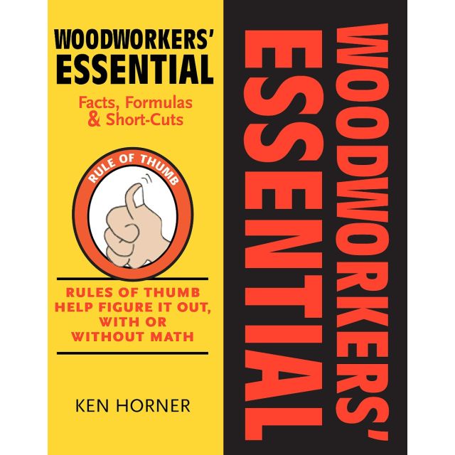 Woodworkers' Essential Facts, Formulas & Short-Cuts: Rules of Thumb Help Figure It Out, With or With