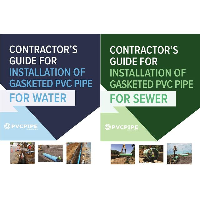 Contractor’s Guide for Installation of Gasketed PVC Pipe for Water / for Sewer