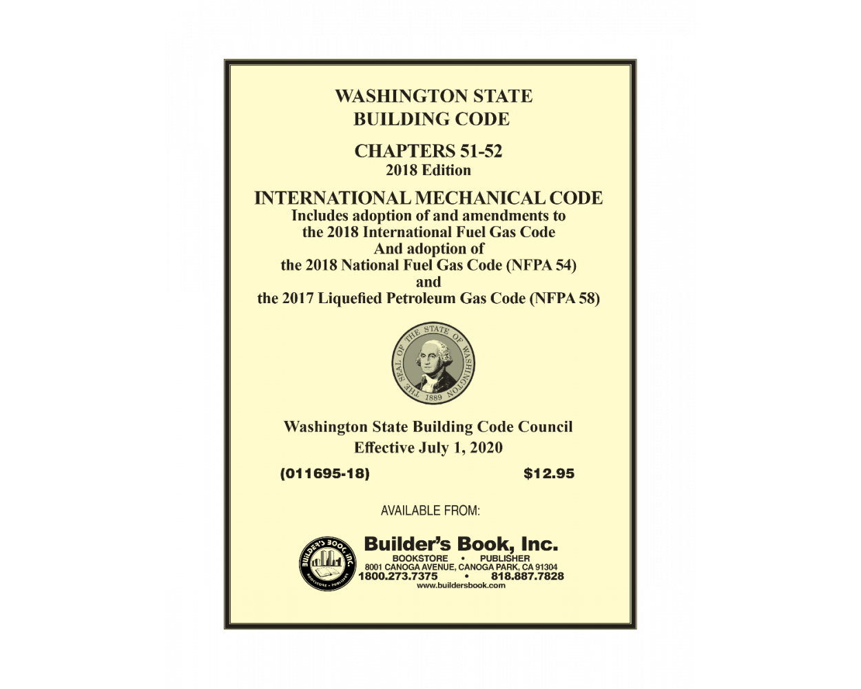 2018 International Mechanical Code Amendment WAC 5152