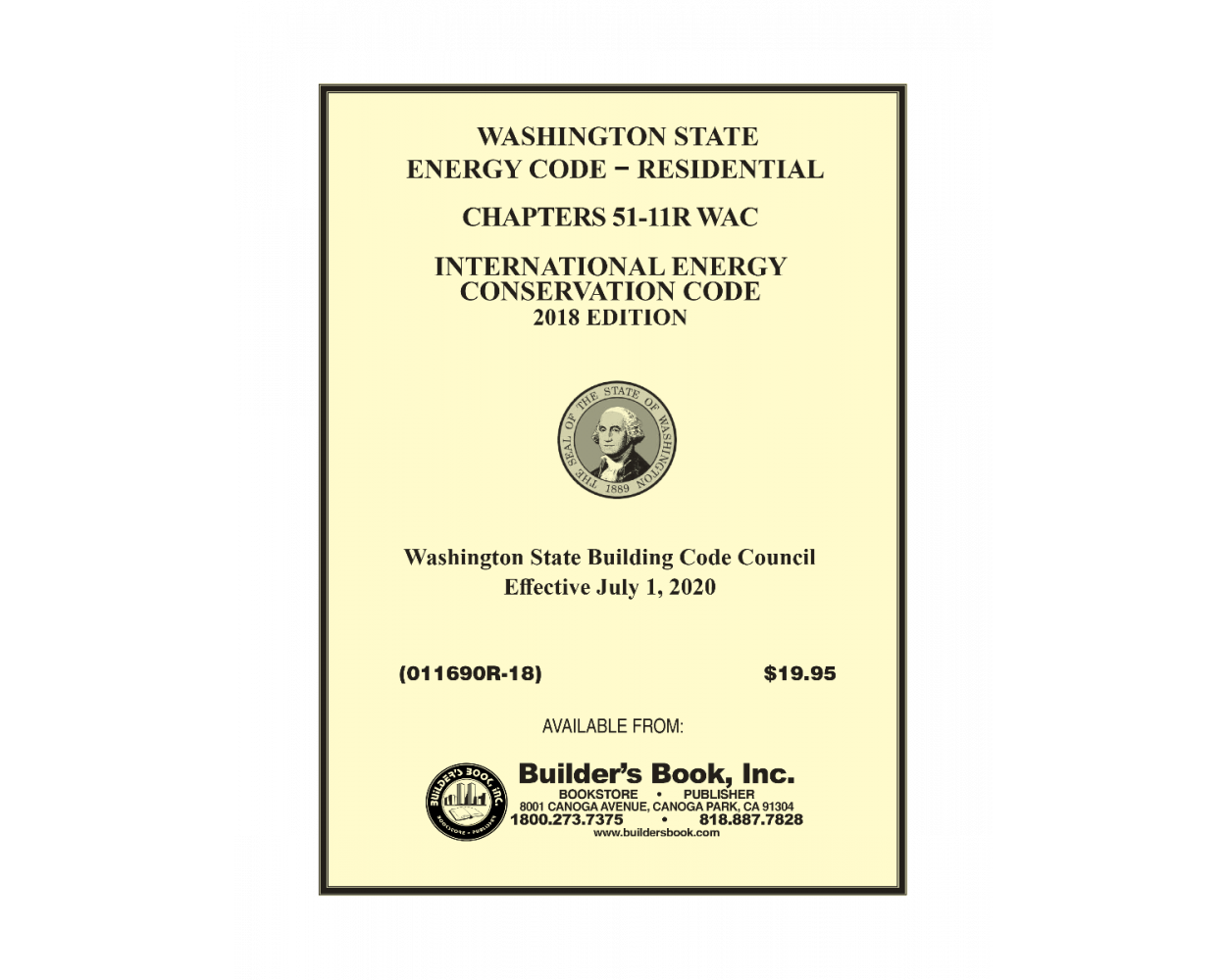 2018 Energy Code Amendments Residential WAC 5111R