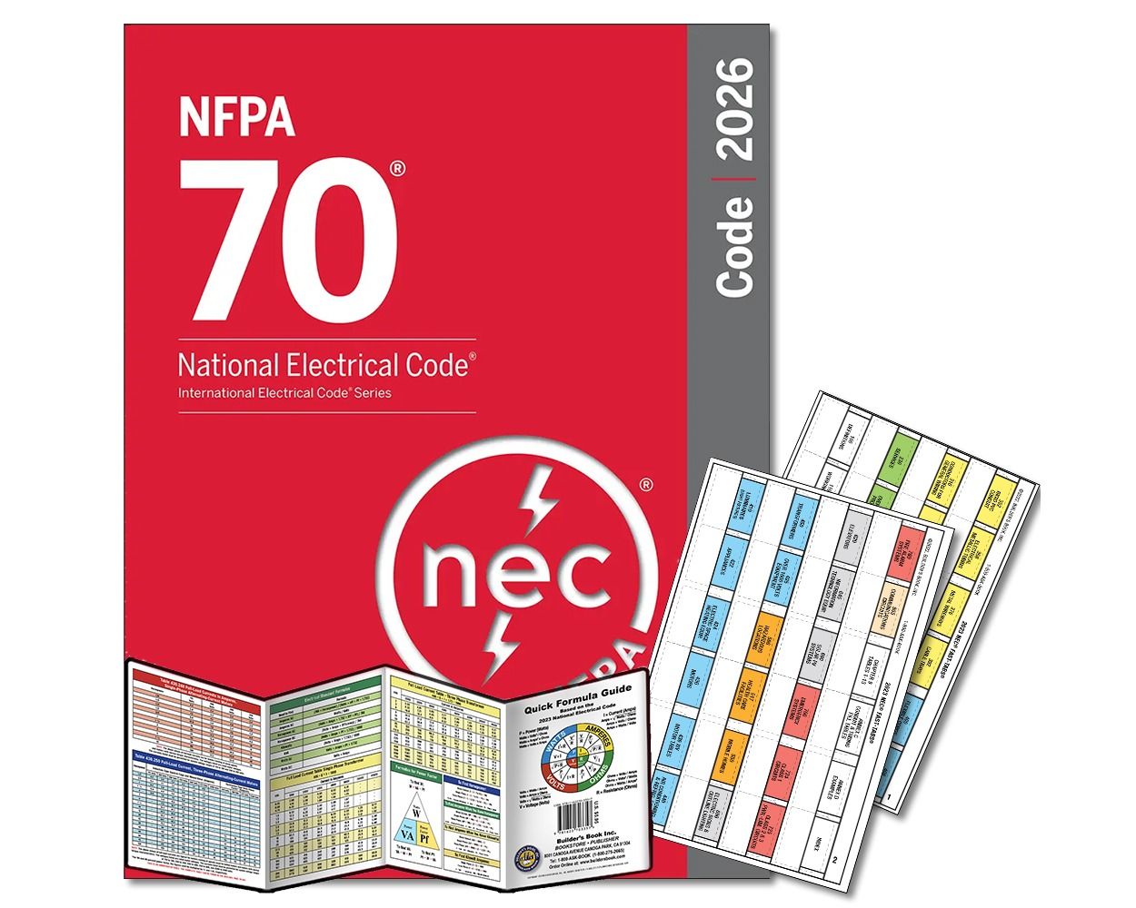 thumbnail image 2 of Index Tabs For NFPA 70 2023 National Electrical Code (NEC) - USA Stock 2 of 4