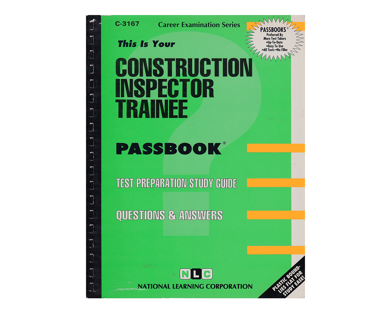 Construction Inspector Trainee (Career Examination, C3167) by Jack