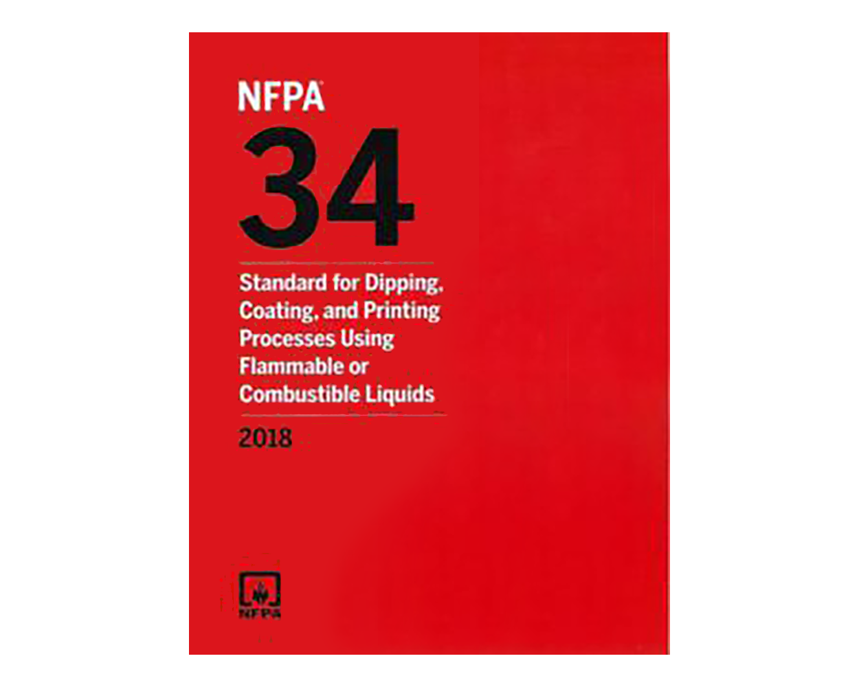 NFPA 34 2018 Standard for Dipping, Coating, and Printing Processes