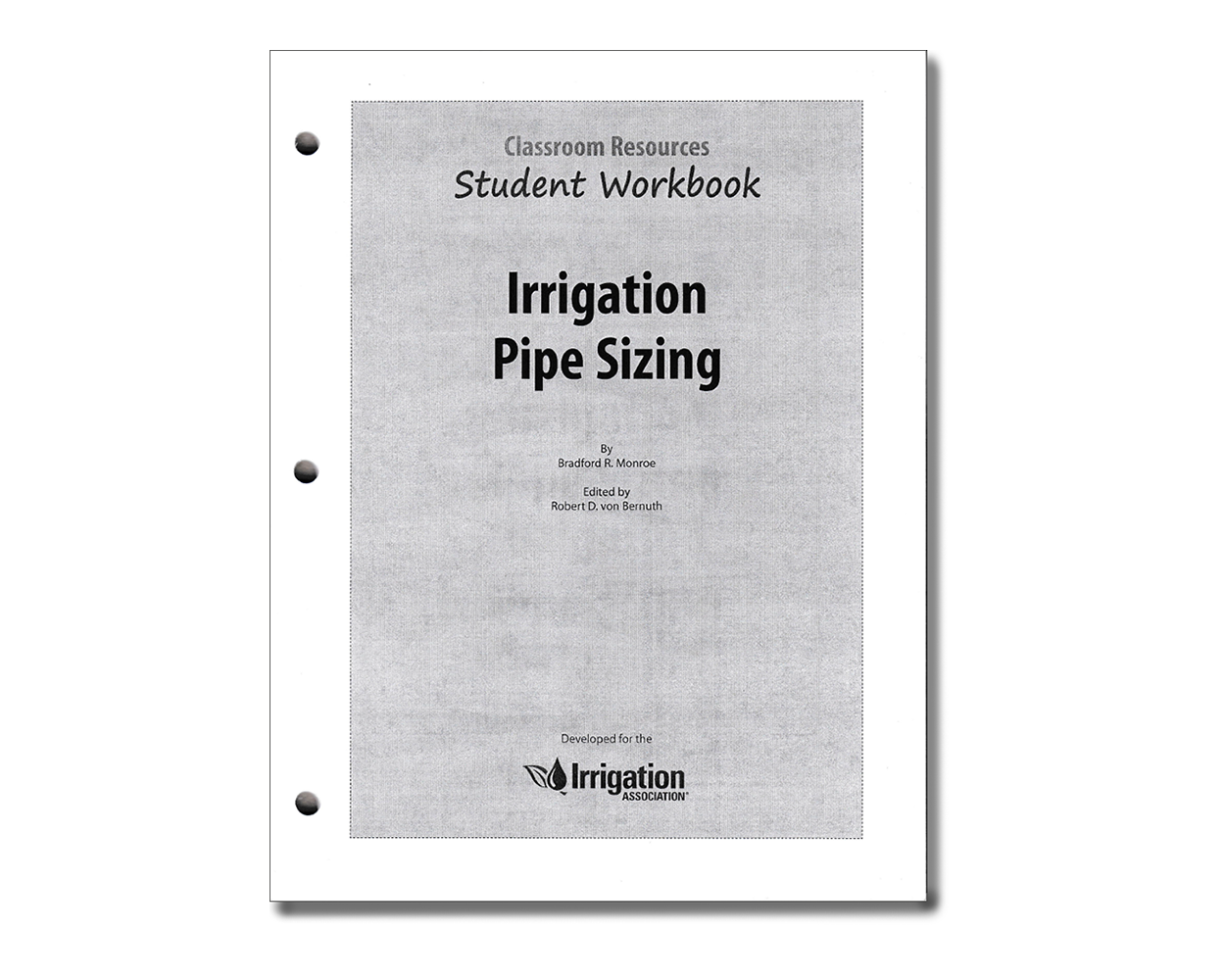 Irrigation Pipe Sizing Student Workbook Builder's Book, Inc.Bookstore