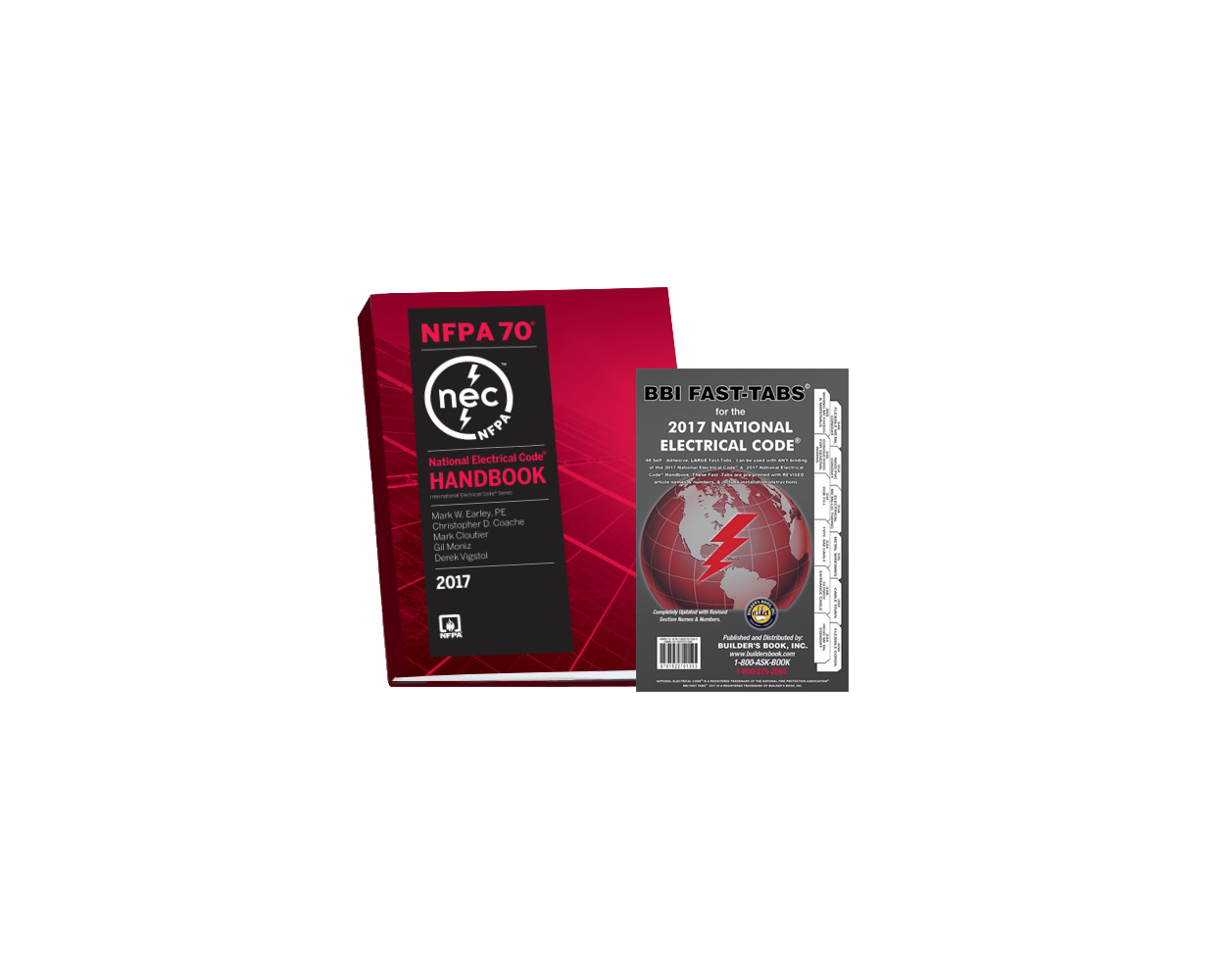 2017 National Electrical Code NEC Book With Fast Tabs Softcover For Builders