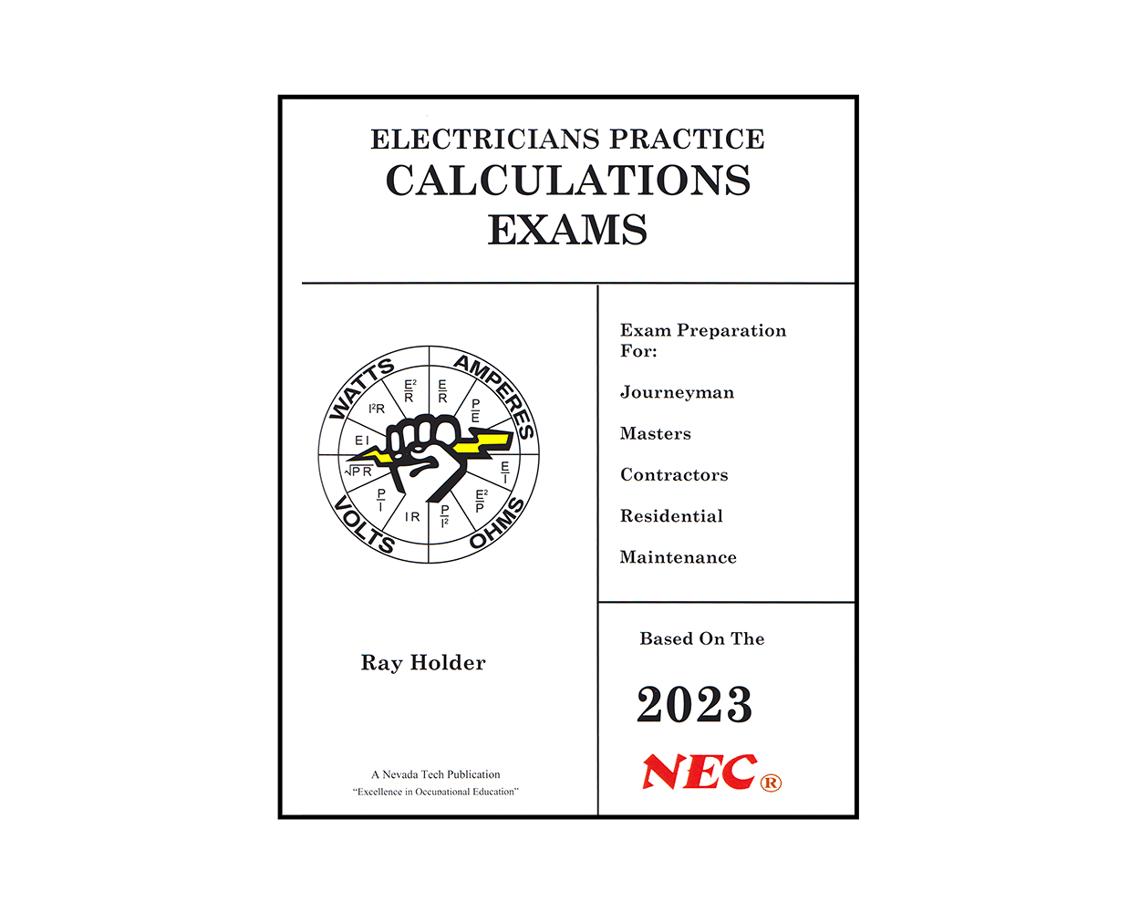 Buy 2023 Electricians Practice Calculations Exams