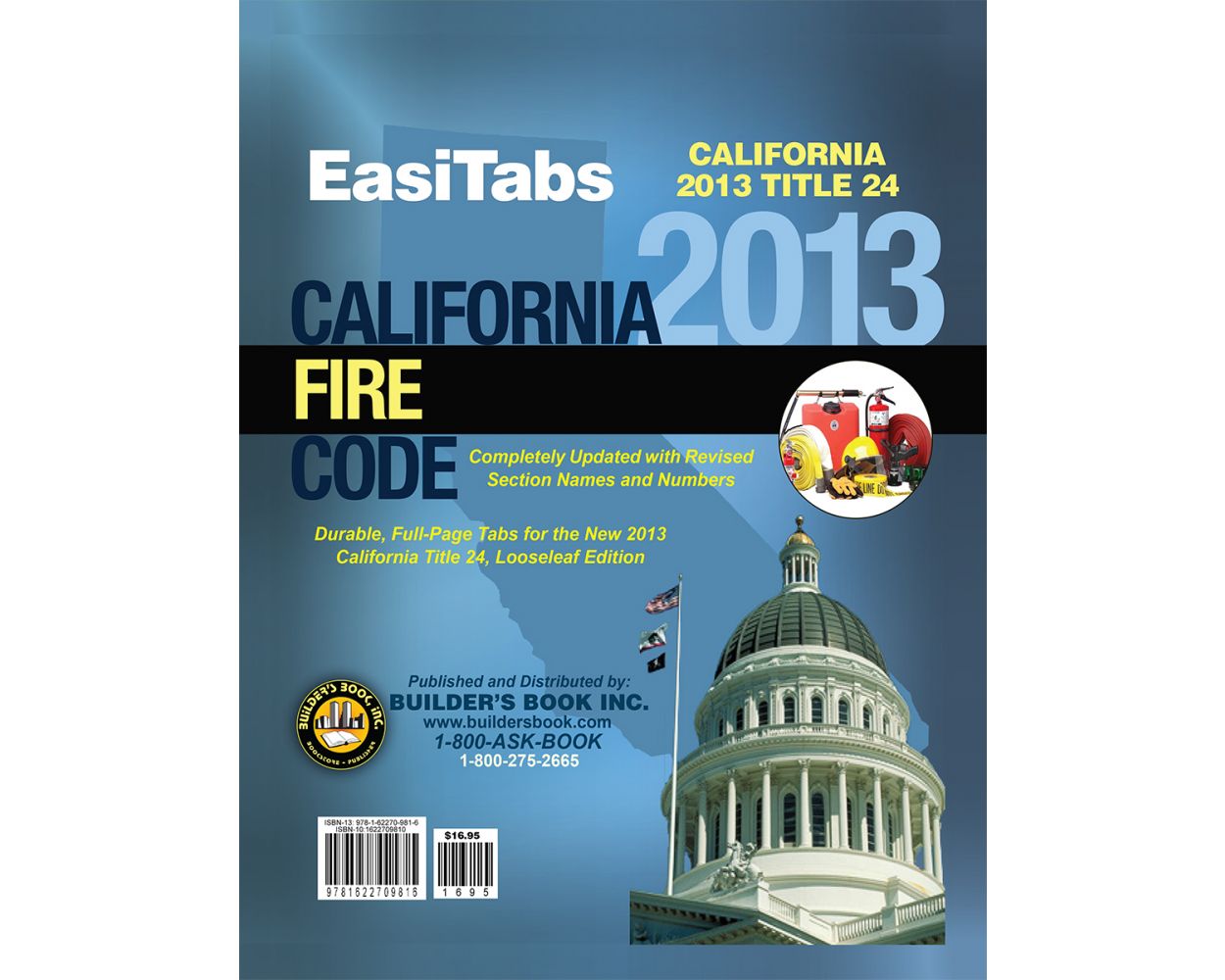 2013 California Fire Code, Title 24 Part 9. Looseleaf EasiTabs