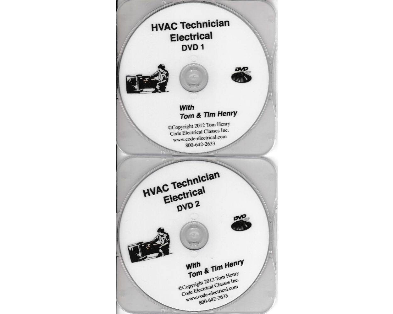 HVAC Technician Electrical DVDs by Tom & Tim Henry Builder's Book, Inc