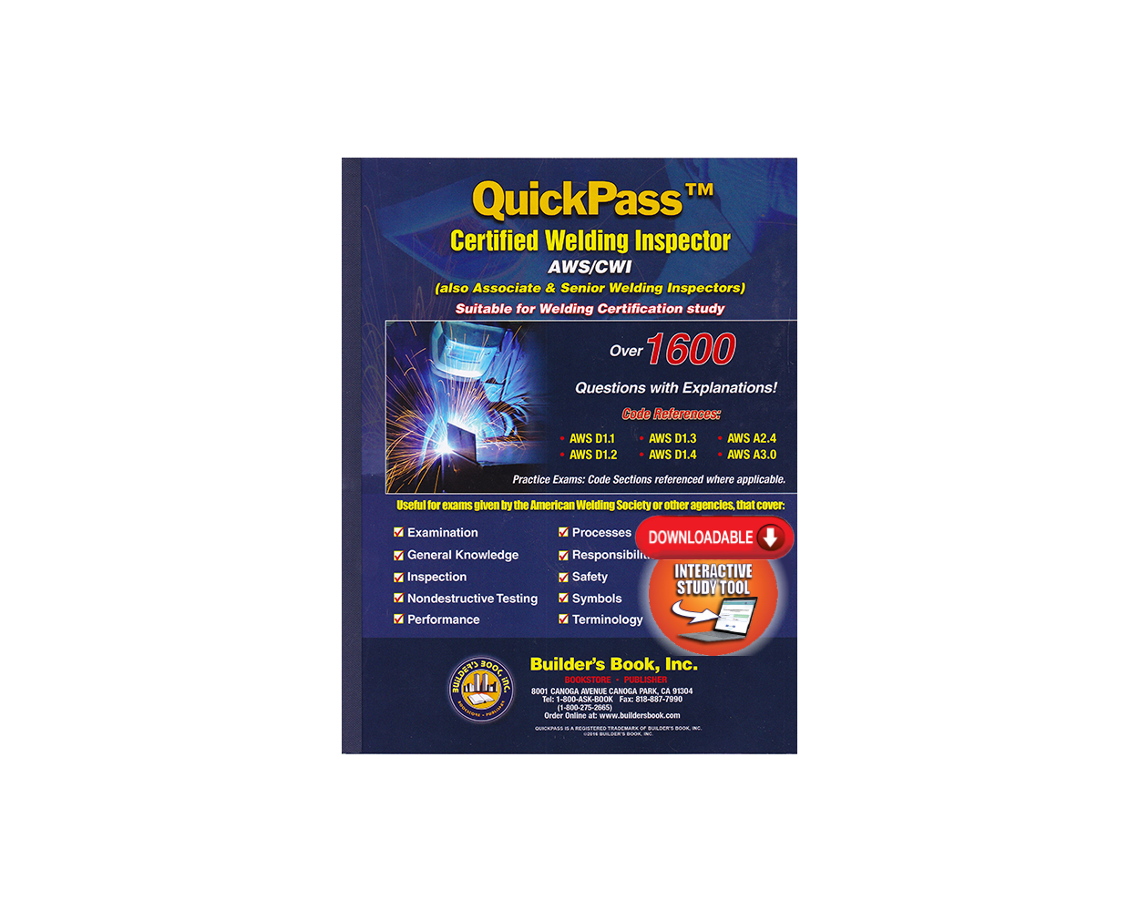 Cwi Code Books QuickPass Certified Welding Inspector AWS/CWI Study Guide - DOWNLOAD ...