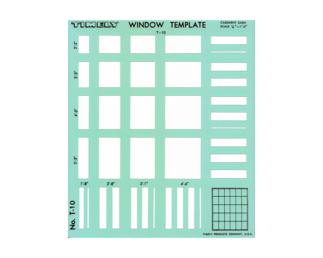 CASEMENT WINDOWS 1/4