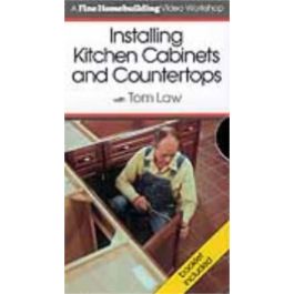 Installing Kitchen Cabinets and Counter Tops [VHS] (VHS Tape) Fine ...