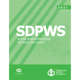 Buy 2021 Special Design Provisions for Wind and Seismic SDPWS ...