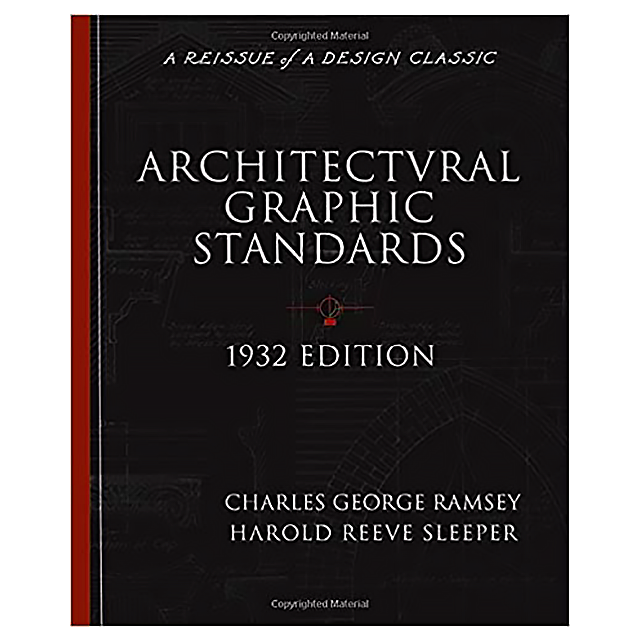 Architectural Graphic Standards Student Edition (Ramsey/Sleeper