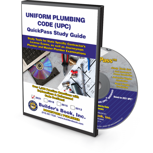 Buy 2021 Uniform Plumbing Code Study Guide