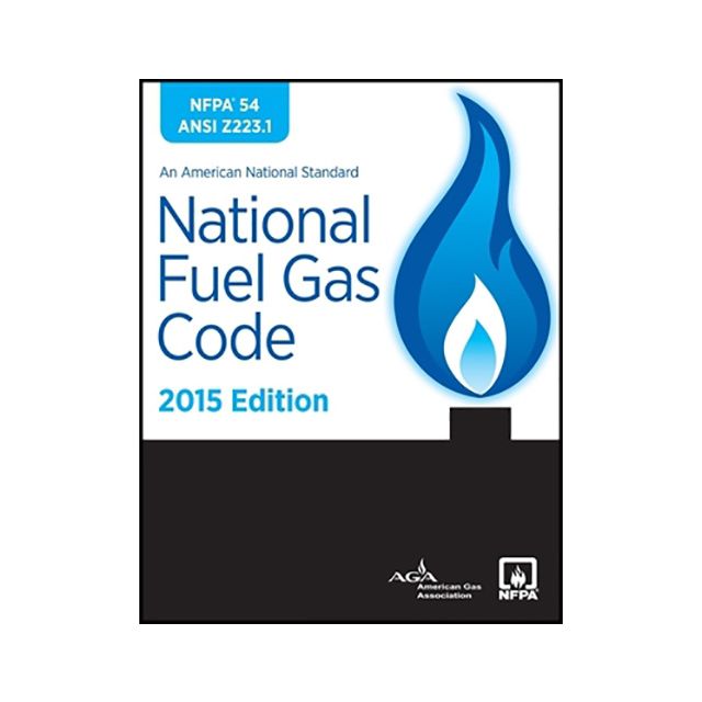 NFPA 54/ANSI Z223.1, National Fuel Gas Code