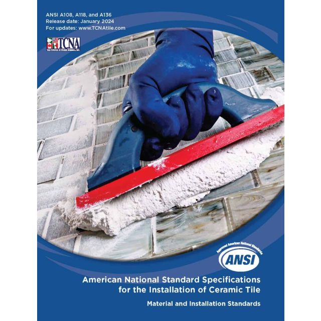Buy 2023 TCNA Handbook for Ceramic, Glass, and Stone Tile Installation