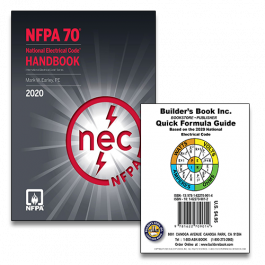 2017 Edition Spiralbound Package NFPA 70 2017: National Electrical Code NEC Quick Card and Electrical Wiring Quick Card NEC Fast Tabs NEC 