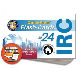 Buy 2024 International Residential Code IRC QuickPass Flash-Cards ...