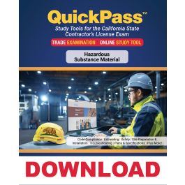 Buy Hazardous Substance Removal Certification QuickPass Study Tool