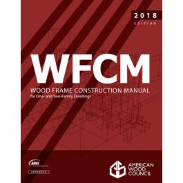 2018 WOOD FRAME CONSTRUCTION MANUAL visual data 5
