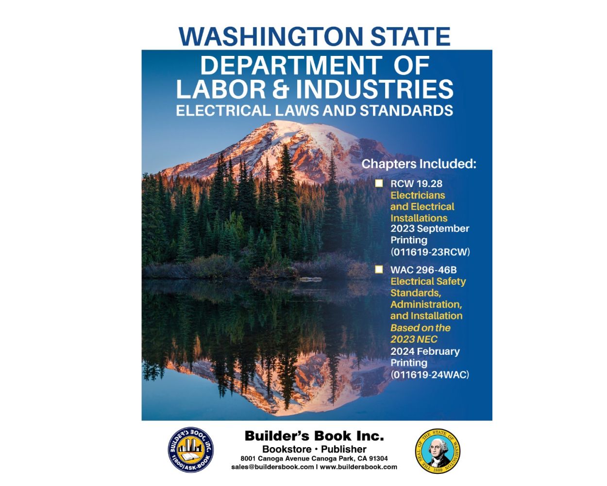 Buy Washington State Electrical Laws & Standards: Chapters 19.28