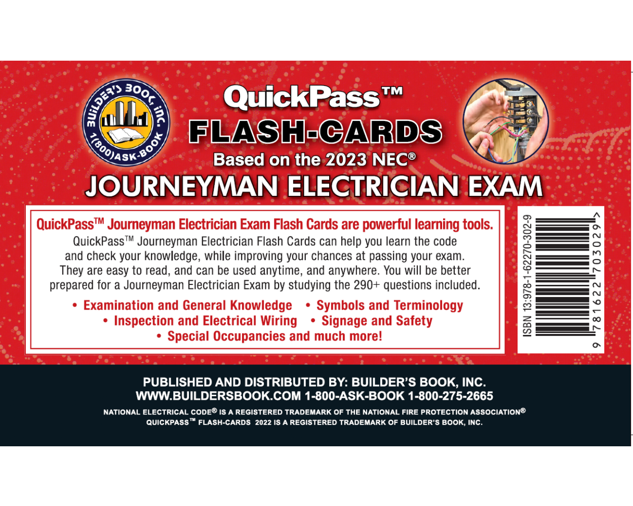 Buy Journeyman Electrician Exam QuickPass Flash-Cards Based On The