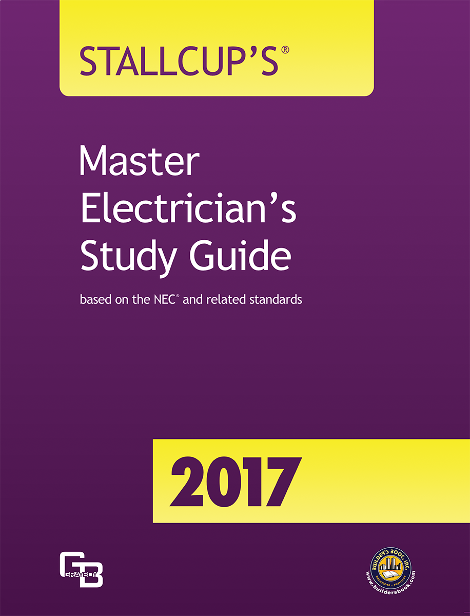 2017 Stallcup's Master Electrician's Study Guide + Answer Key Builder